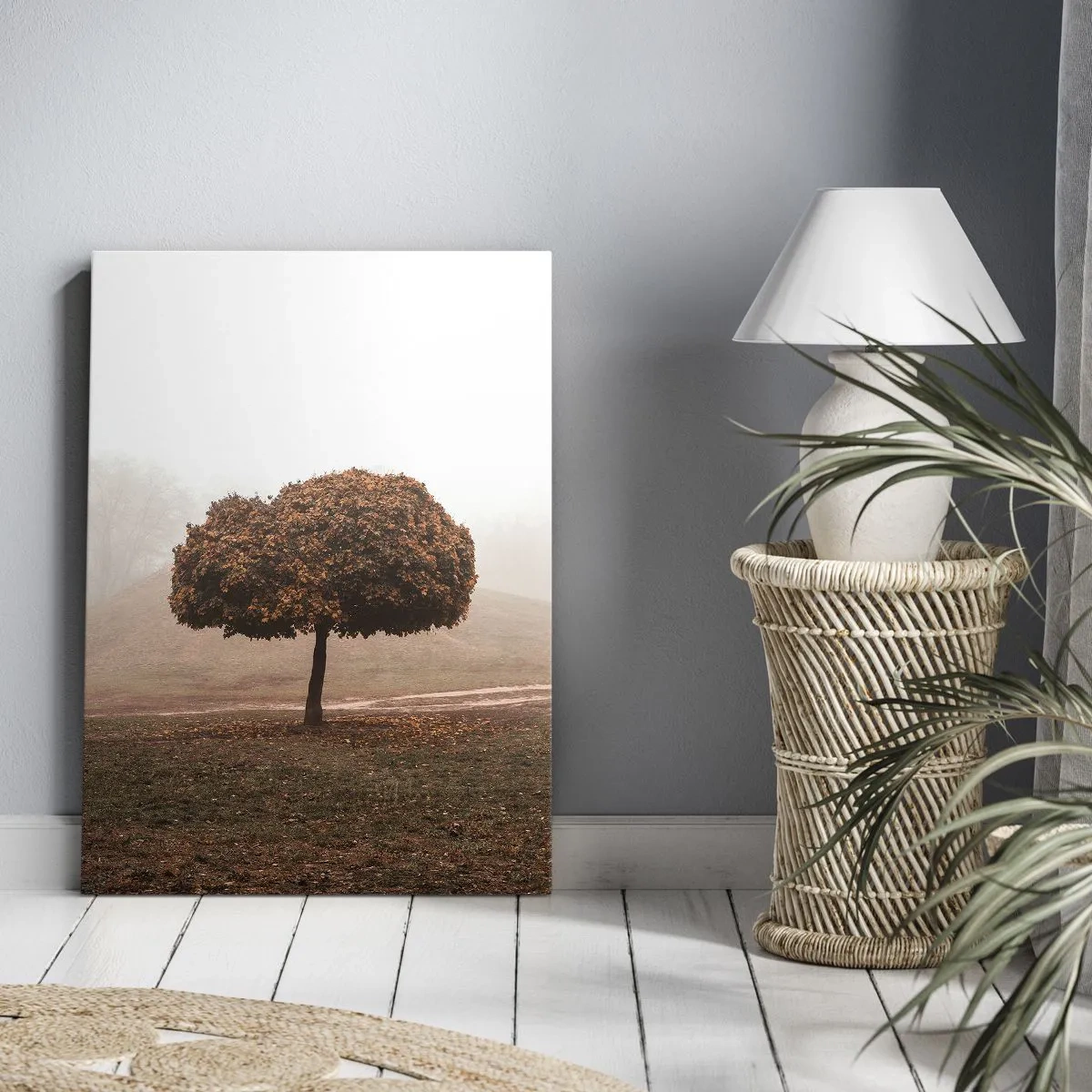 Bild auf Leinwand - Leinwandbild - Nach einem anstrengenden Sommer - 65x120 cm