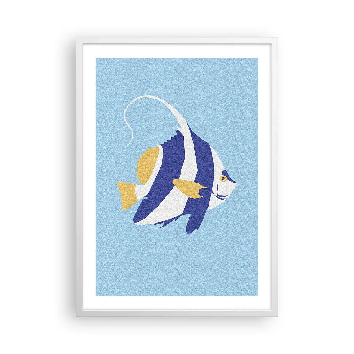 Poster in einem weißen Rahmen - Vermisse tropische Gewässer - 50x70 cm