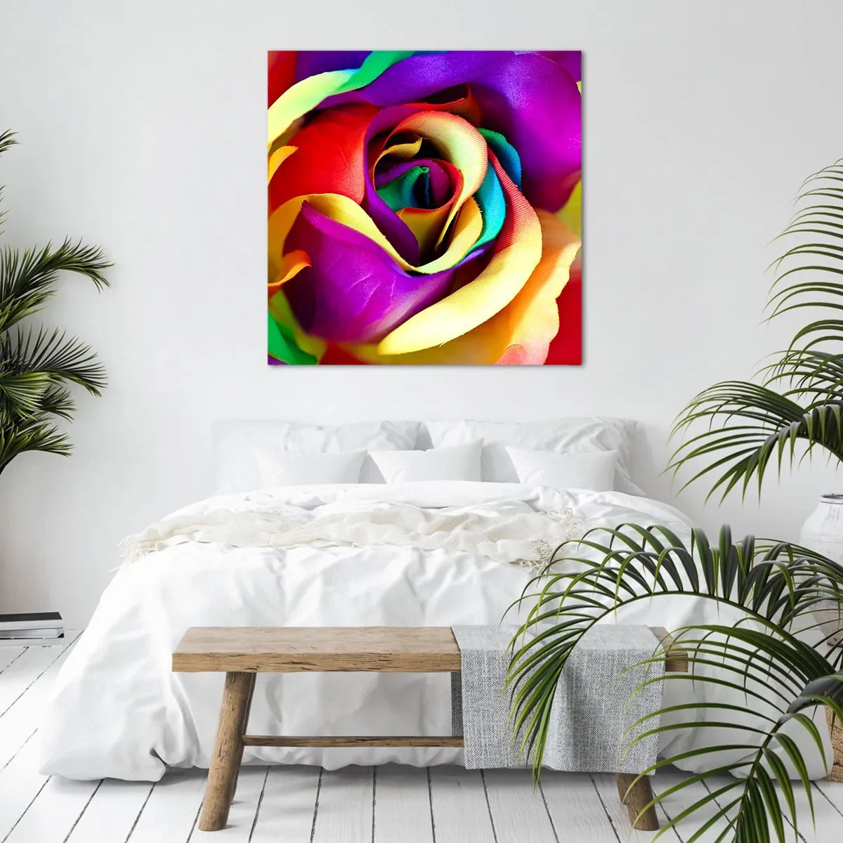 Bild auf Leinwand - Leinwandbild - Es ist unmöglich - 60x60 cm