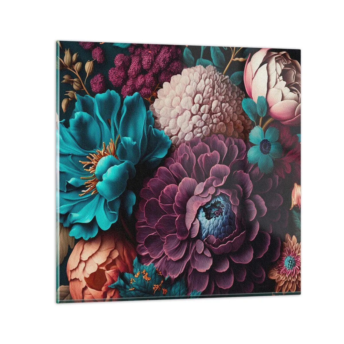 Glasbild - Bild auf glas - Natur in Hülle und Fülle - 30x30 cm