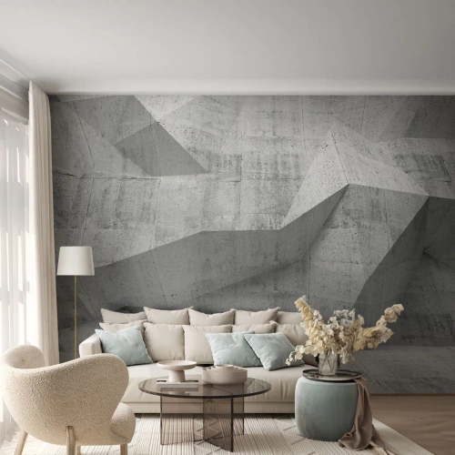 Fototapete Premium Canvas - Eine echte Herausforderung - Abstraktion, Stück, 3D - 300x210 cm
