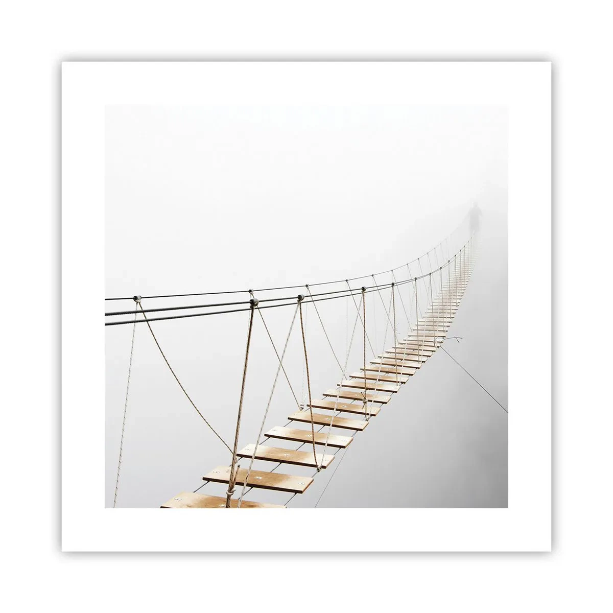 Poster - Wohin wird es dich führen? - 40x40 cm