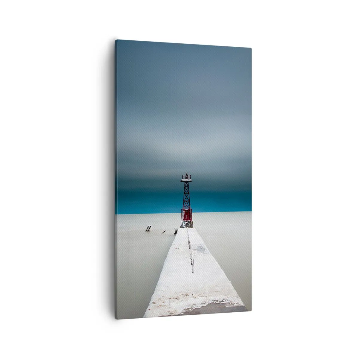 Bild auf Leinwand - Leinwandbild - Um der Weite zu begegnen - 55x100 cm