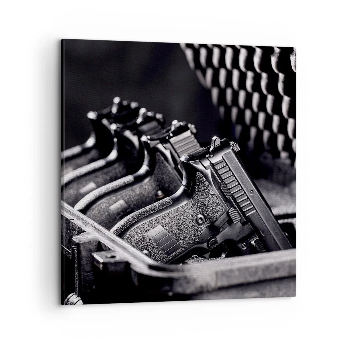 Bild auf Leinwand - Leinwandbild - Männersport - 50x50 cm