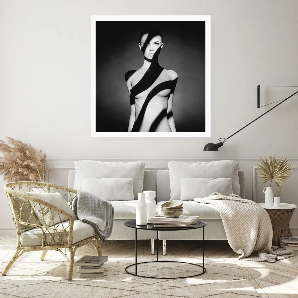 Poster - In Glanz und Schatten - 60x60 cm