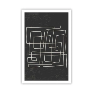 Poster - Nicht so einfach - 61x91 cm