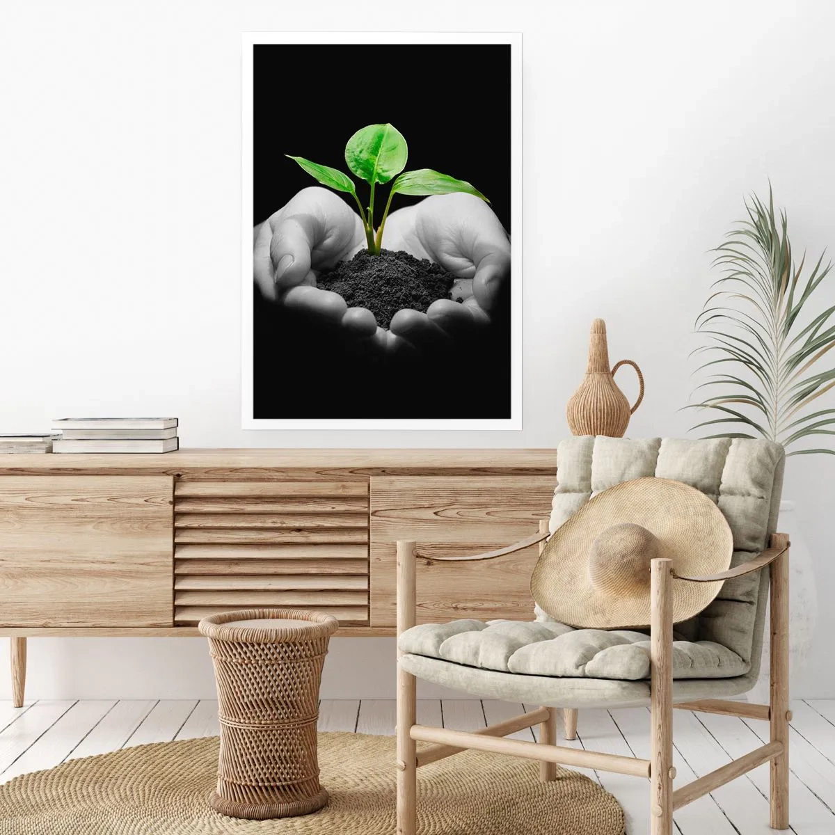 Poster - Ich liebe die Natur, ich beschütze sie - 70x100 cm