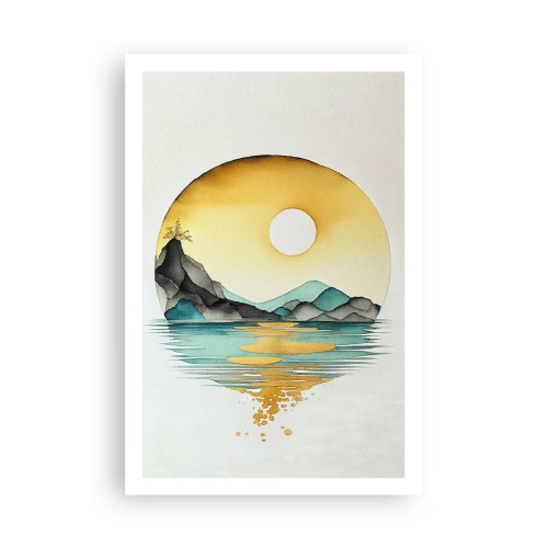 Poster - Im Kreis der Schönheit - 61x91 cm