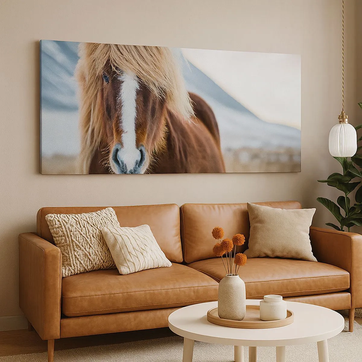 Bild auf Leinwand - Leinwandbild - Spürst du die Freiheit? - 100x40 cm