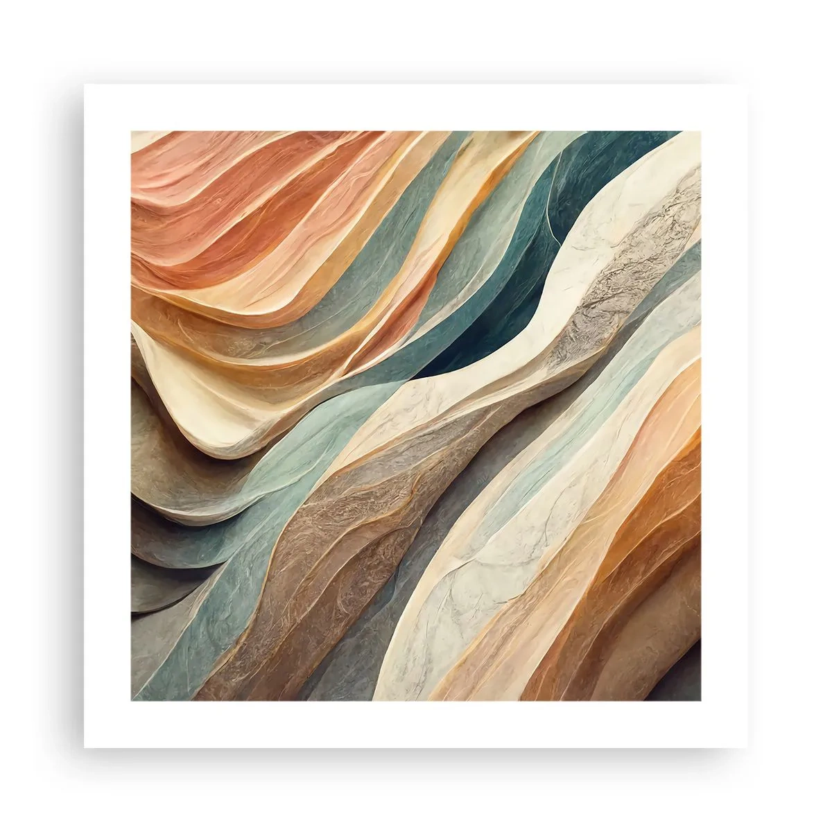 Poster - Moment vor der Veränderung - 50x50 cm