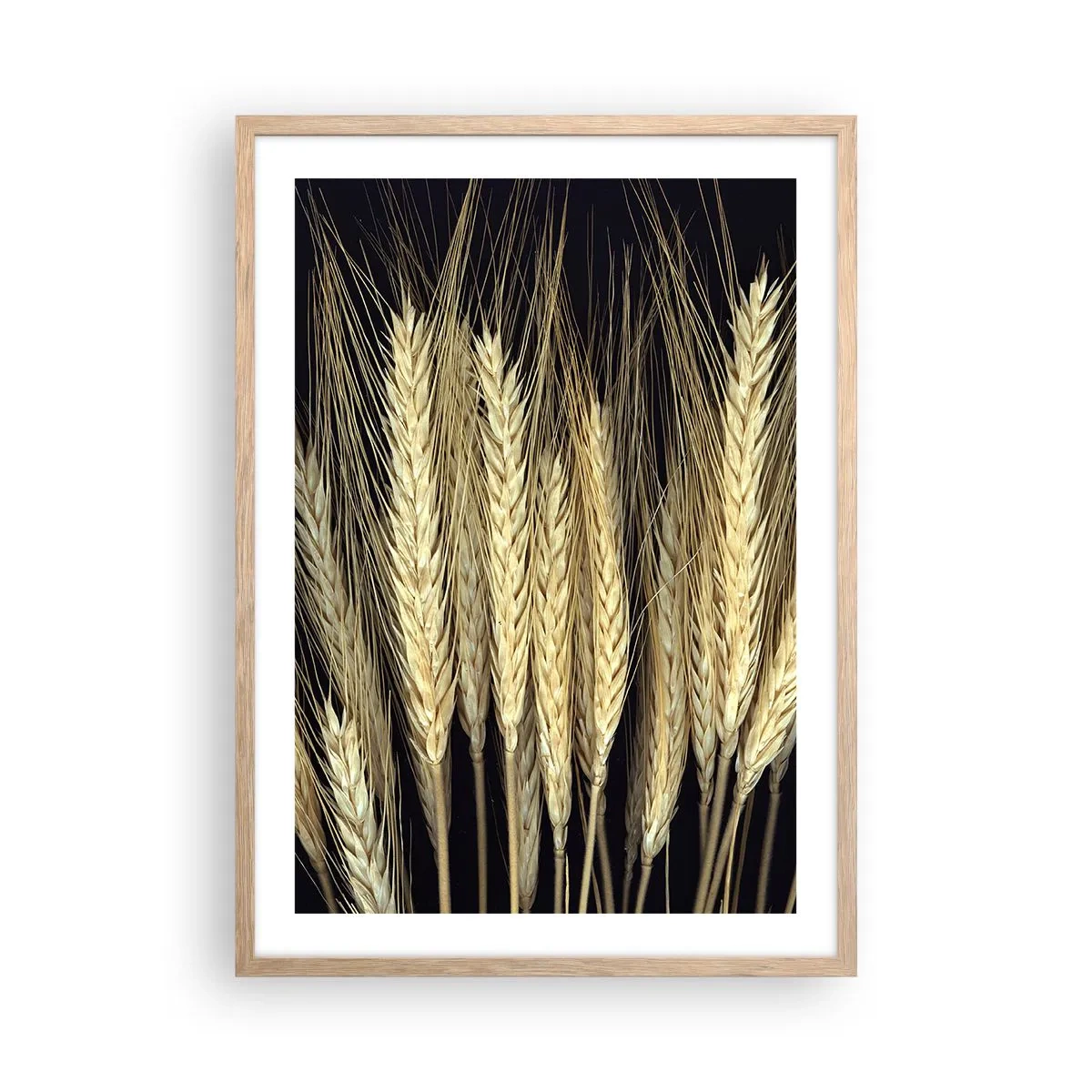 Poster in einem Rahmen aus heller Eiche - Rustikale Magie - 50x70 cm