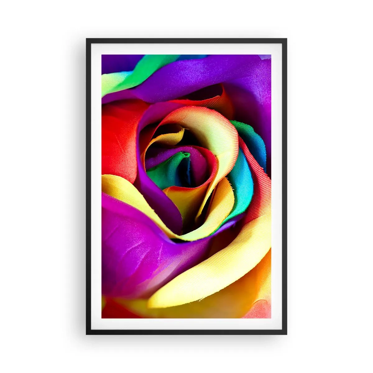 Poster in einem schwarzem Rahmen - Es ist unmöglich - 61x91 cm