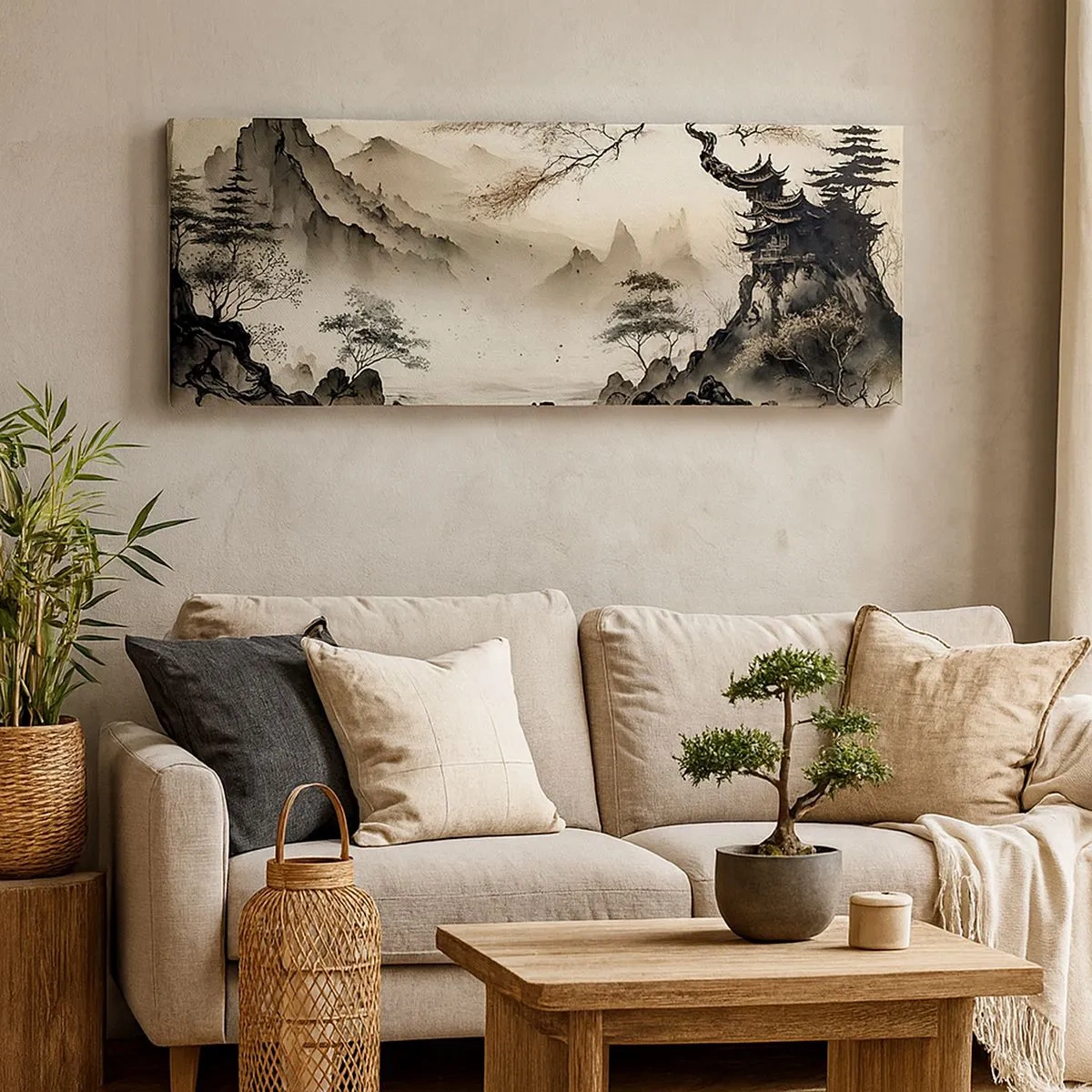Bild auf Leinwand - Leinwandbild - Einzigartiger Charme des Orients - 100x40 cm