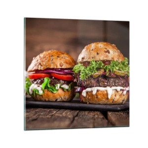 Glasbild - Bild auf glas - Amerikanischer Traum - 30x30 cm