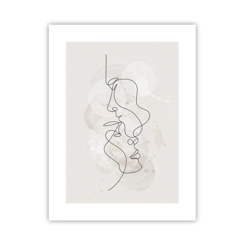 Poster - Verstrickt in eine Umarmung - 30x40 cm