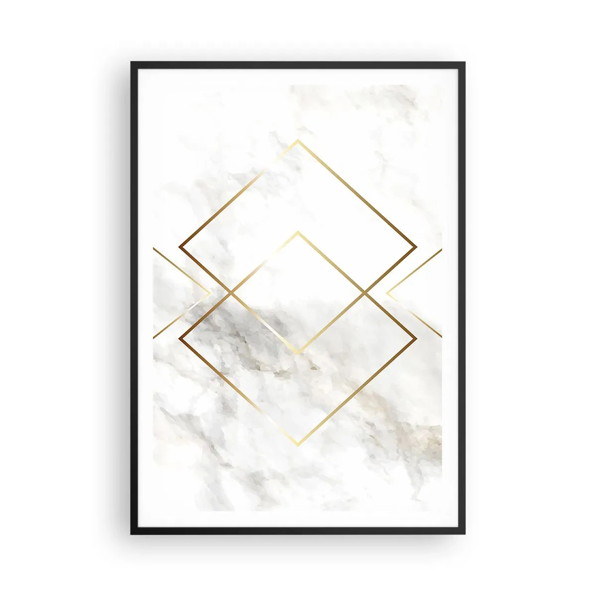 Poster in einem schwarzem Rahmen - Ein Blick in die Unendlichkeit - 70x100 cm