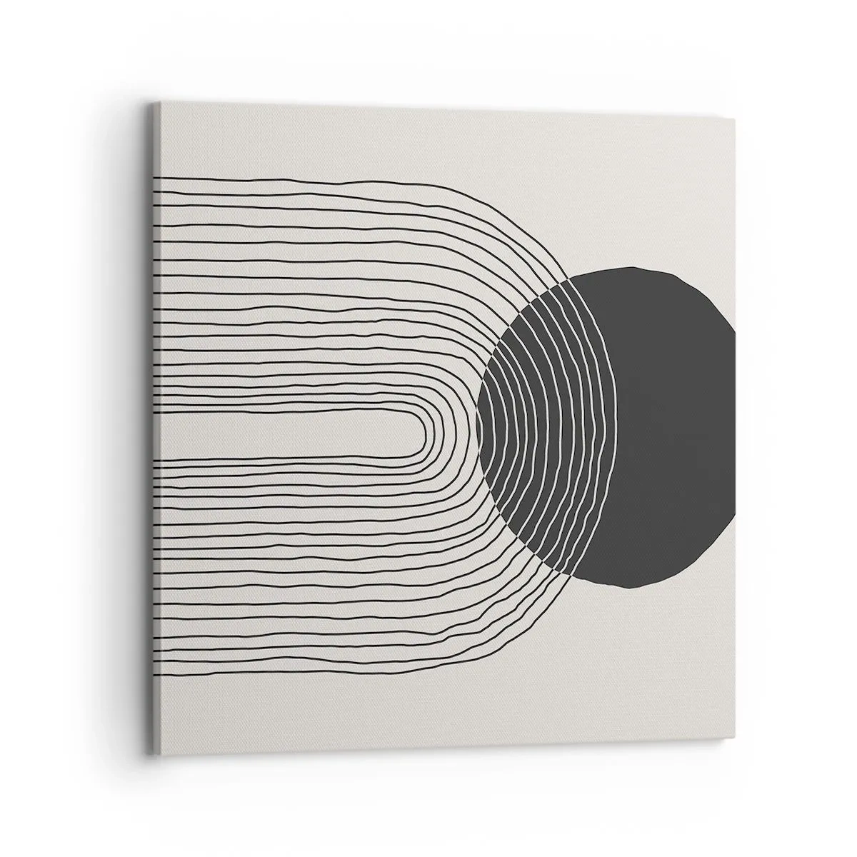 Bild auf Leinwand - Leinwandbild - Zittern und Vertrauen - 70x70 cm