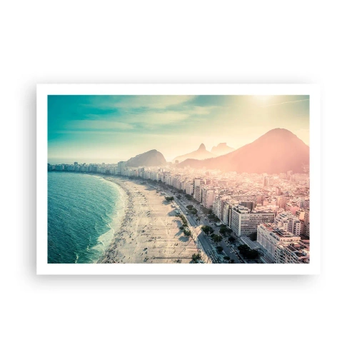 Poster - Ewiger Urlaub in Rio - 91x61 cm