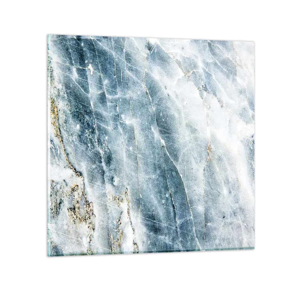 Glasbild - Bild auf glas - Eiswelt - 60x60 cm