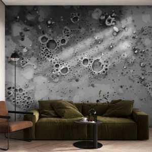 Fototapete Premium Sand - Wie eine Mondlandschaft - Komposition, Stück, Grafik - 400x280 cm