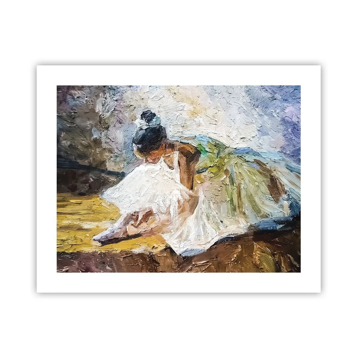 Poster - Aus einem Gemälde von Degas - 50x40 cm