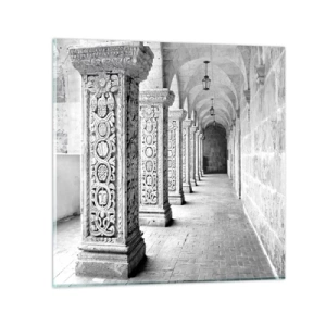 Glasbild - Bild auf glas - Und wo geht’s hin...? - 30x30 cm