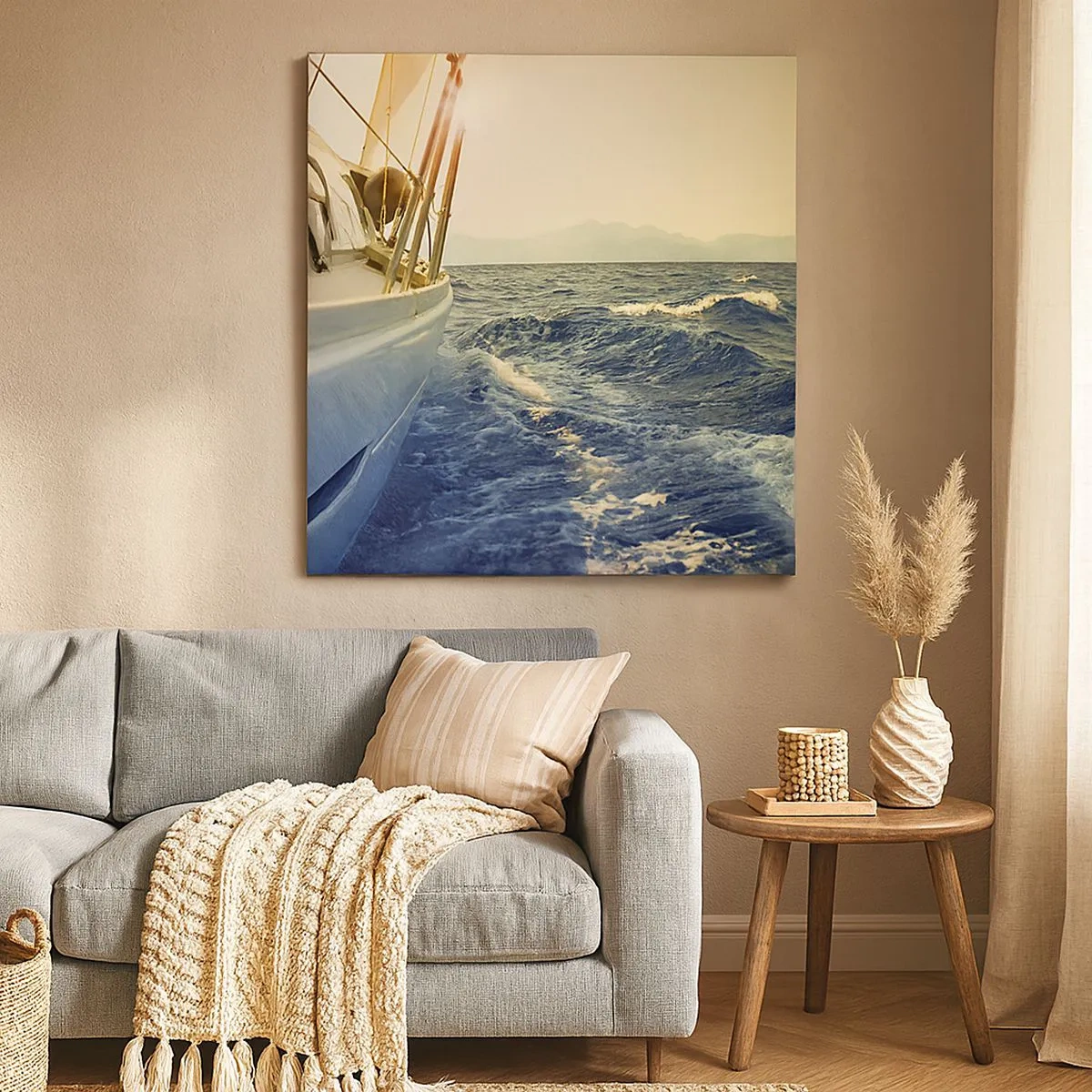 Bild auf Leinwand - Leinwandbild - Auf ins Abenteuer - 30x30 cm