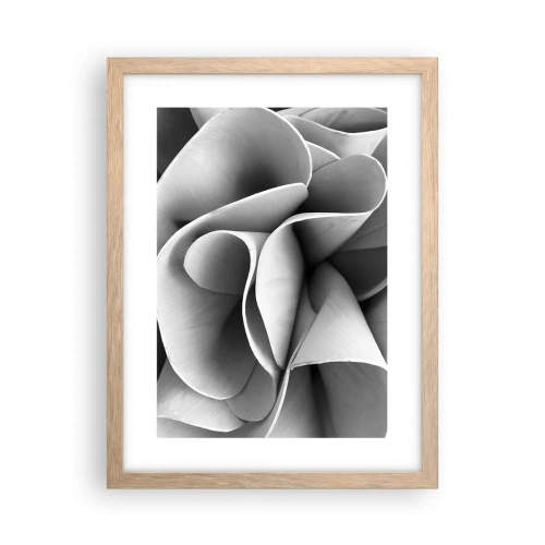 Poster in einem Rahmen aus heller Eiche - Es passiert im Weltraum - 30x40 cm