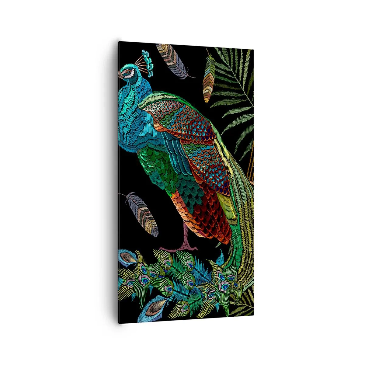 Bild auf Leinwand - Leinwandbild - In königlichen Gewändern - 65x120 cm