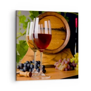 Bild auf Leinwand - Leinwandbild - Wie die alten Meister - 60x60 cm