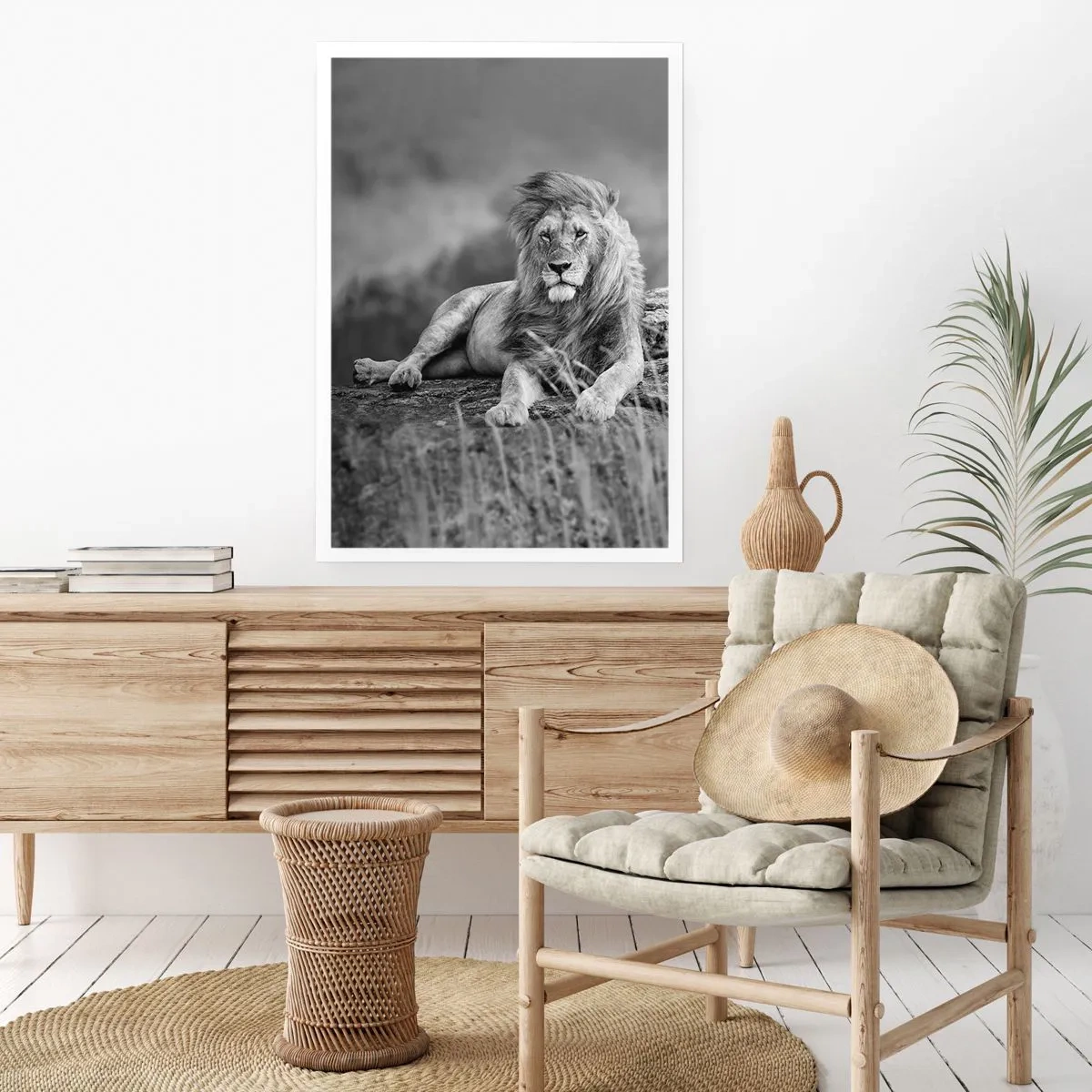 Poster - Königliche Siesta - 70x100 cm