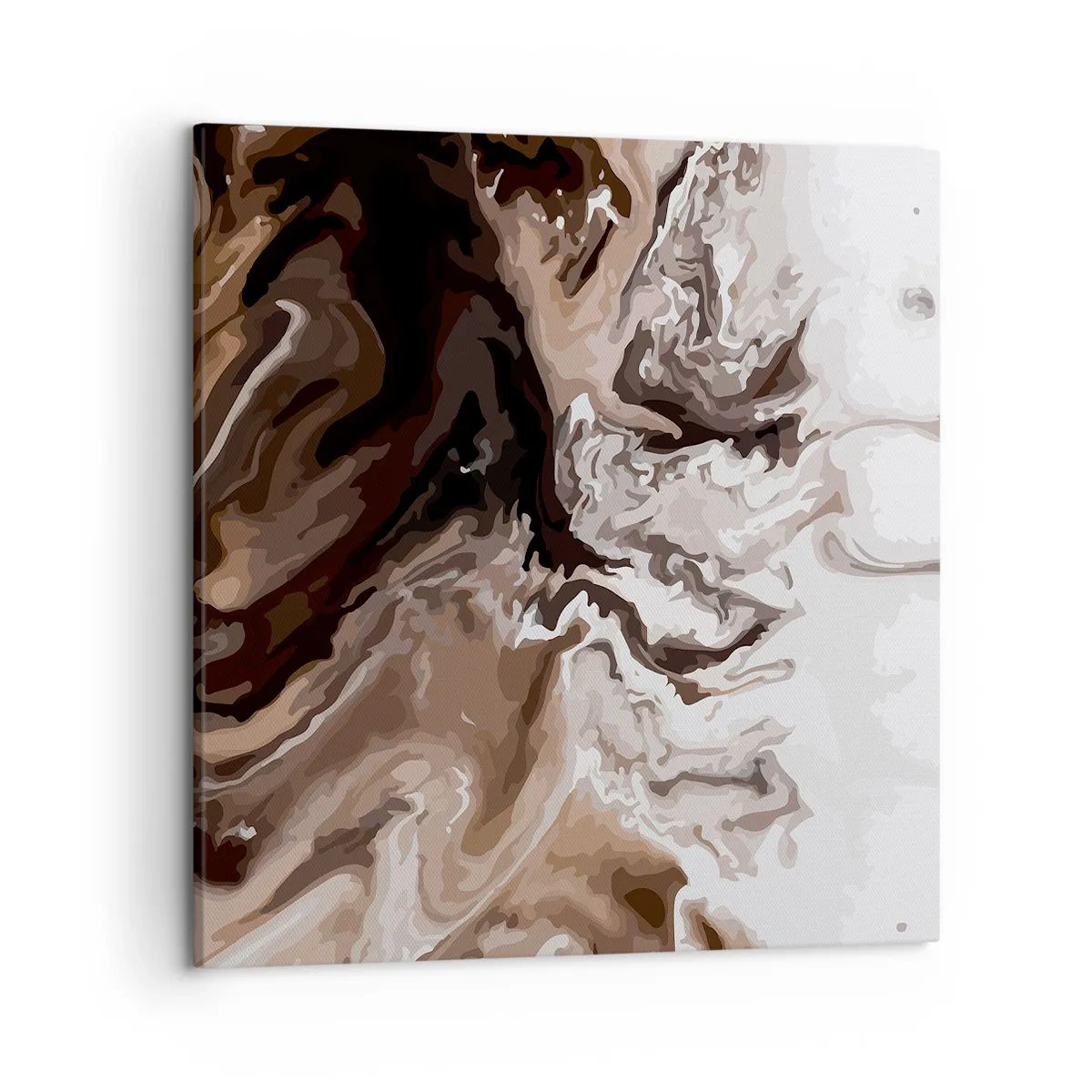 Bild auf Leinwand - Leinwandbild - Farbkontrast - 50x50 cm