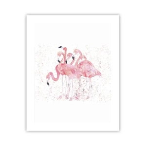Poster - Rosa Ensemble - 40x50 cm