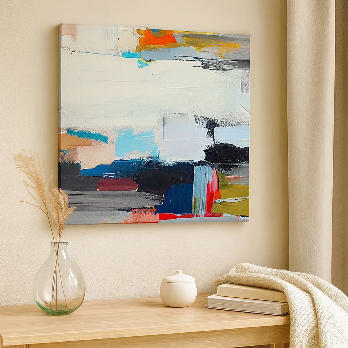 Bild auf Leinwand - Leinwandbild - Gibt es eine Methode? - 30x30 cm