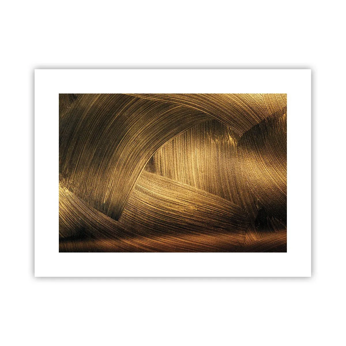 Poster - In einem goldenen Labyrinth - 40x30 cm