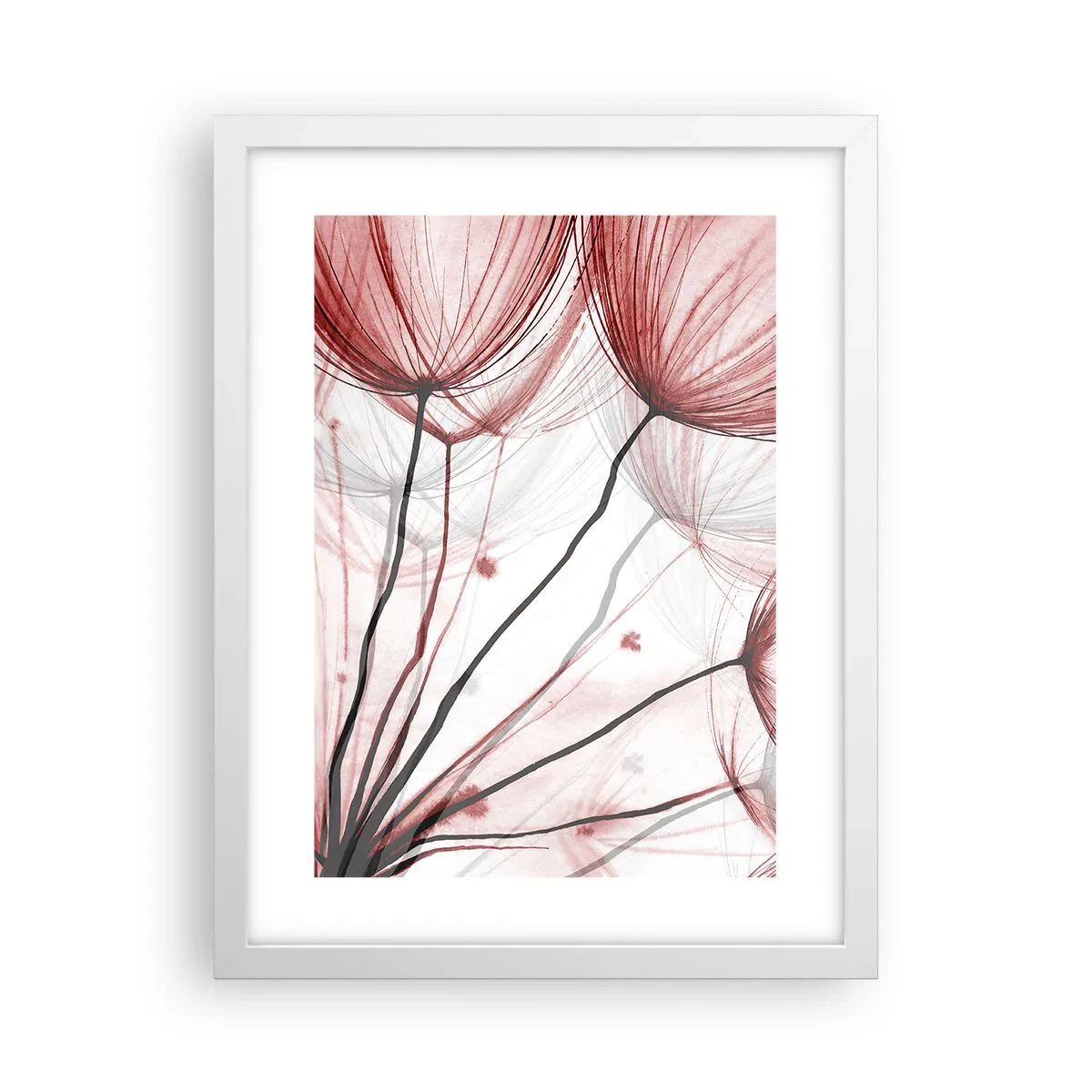 Poster in einem weißen Rahmen - Vor der Abfahrt - 30x40 cm