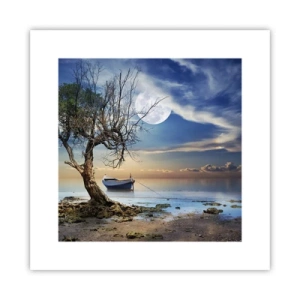 Poster - Ist das das Ende oder der Anfang? - 30x30 cm