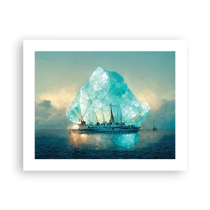 Poster - Arktischer Diamant - 50x40 cm