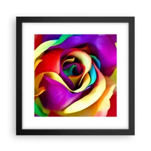 Poster in einem schwarzem Rahmen - Es ist unmöglich - 30x30 cm