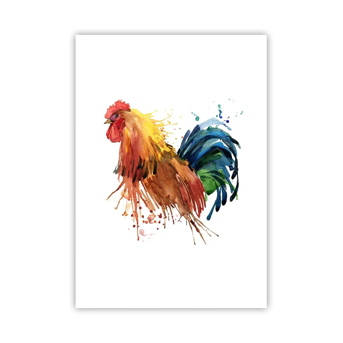 Poster - Königliches Gewand, königlicher Stolz - 70x100 cm