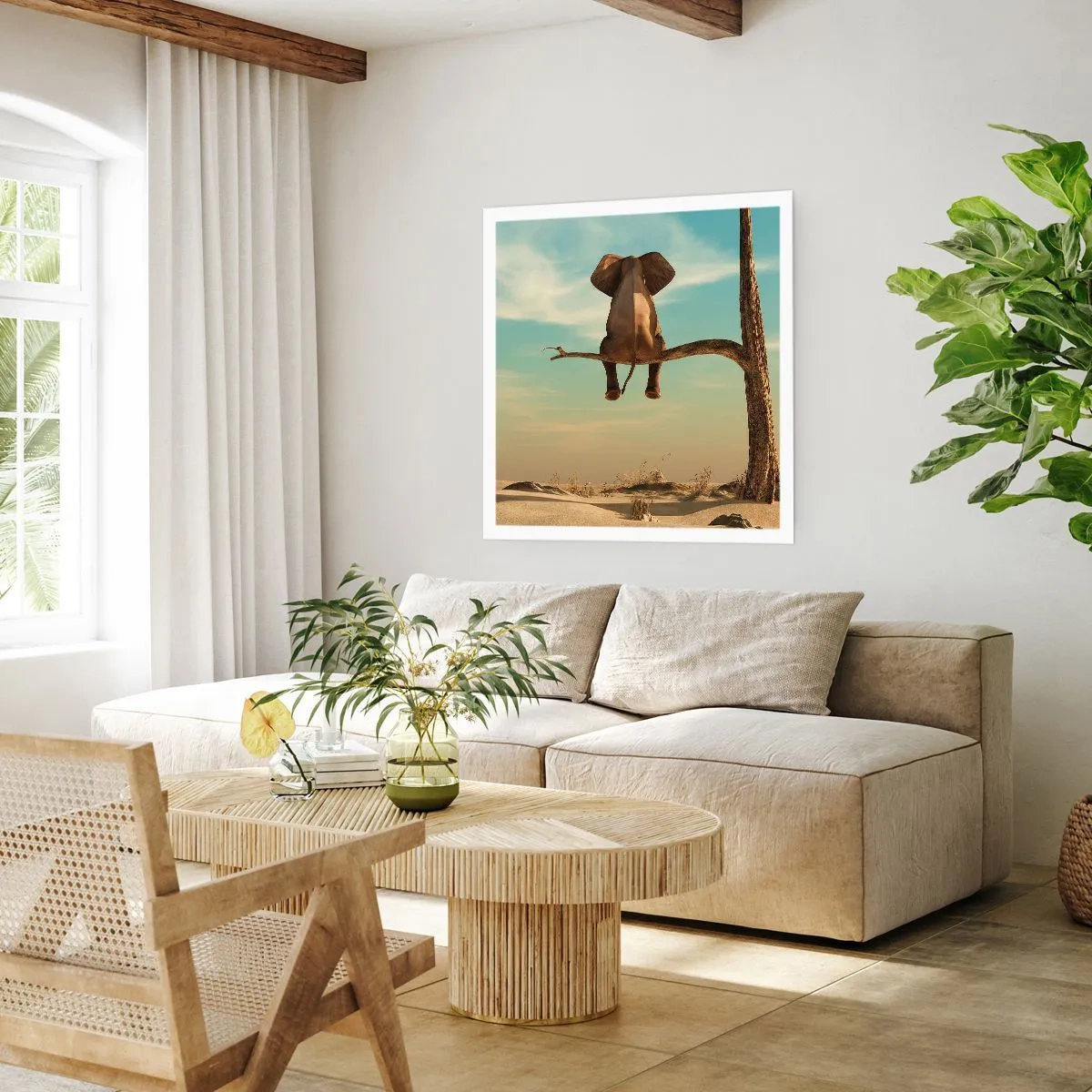 Poster - Neuer Blickwinkel - 50x50 cm