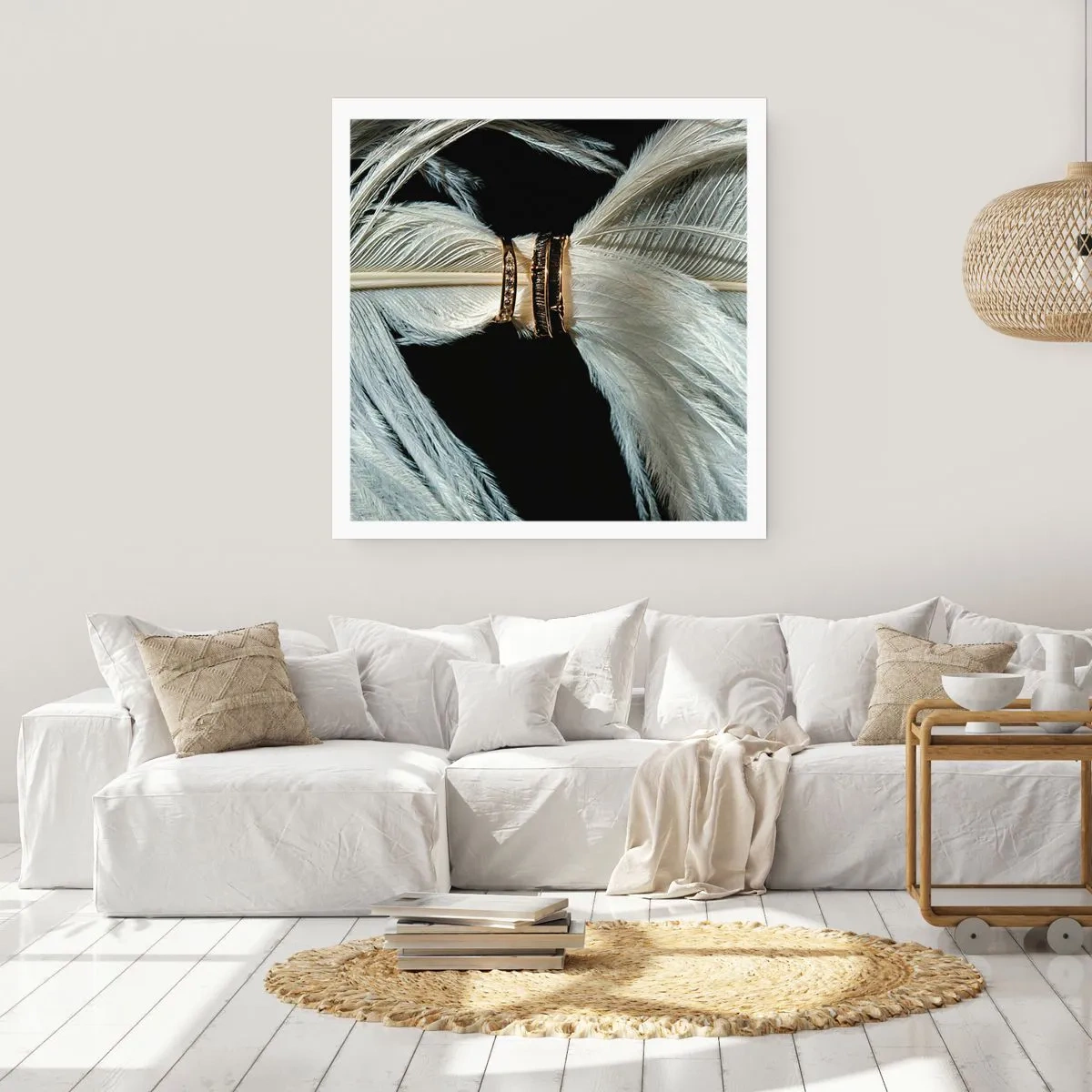 Poster - ... und ich werde dich nicht verlassen ... - 40x40 cm