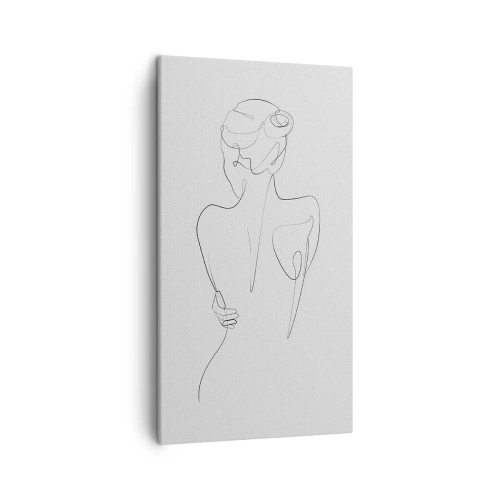 Bild auf Leinwand - Leinwandbild - Körpermusik - 45x80 cm
