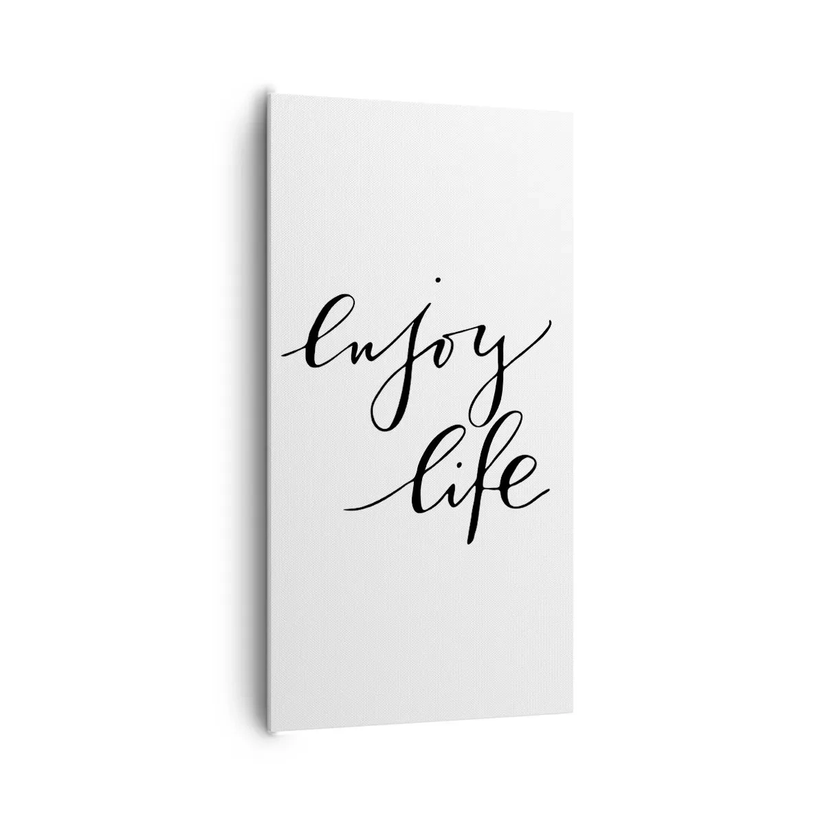 Bild auf Leinwand - Leinwandbild - Nichts hinzufügen… - 65x120 cm