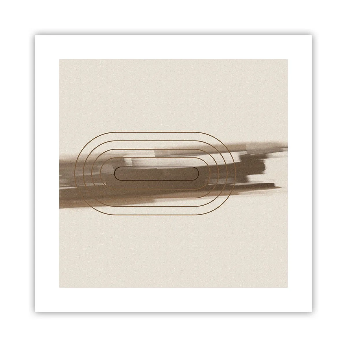 Poster - Ein Hauch von Grau - 40x40 cm