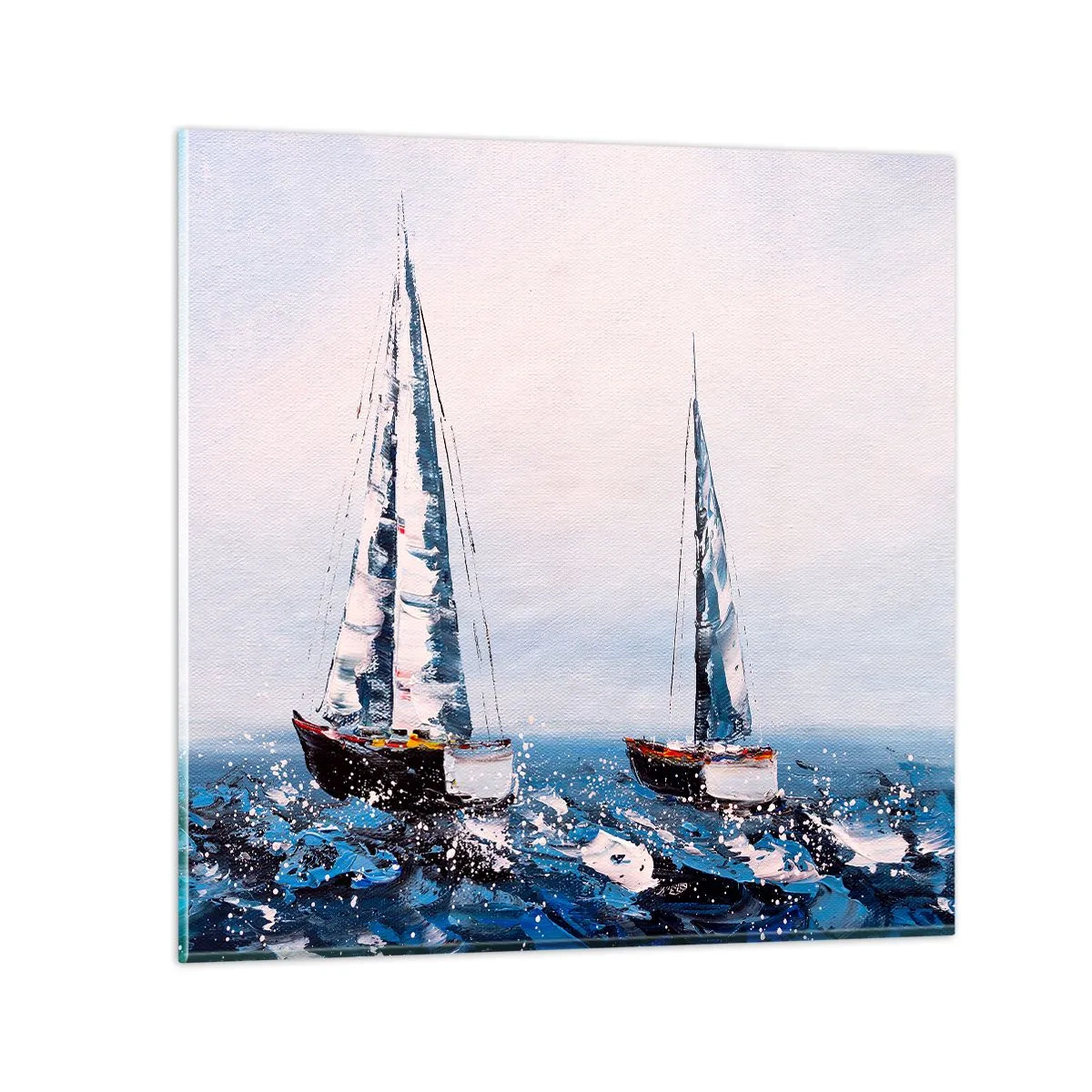 Glasbild - Bild auf glas - Bruderschaft des Windes - 60x60 cm