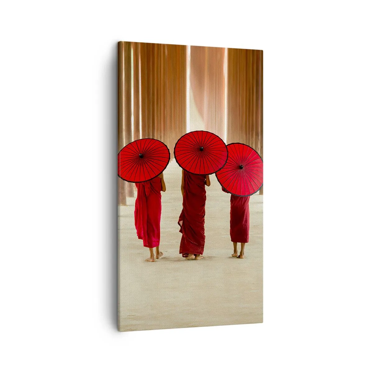 Bild auf Leinwand - Leinwandbild - Auf dem Weg ins Reine Land - 45x80 cm