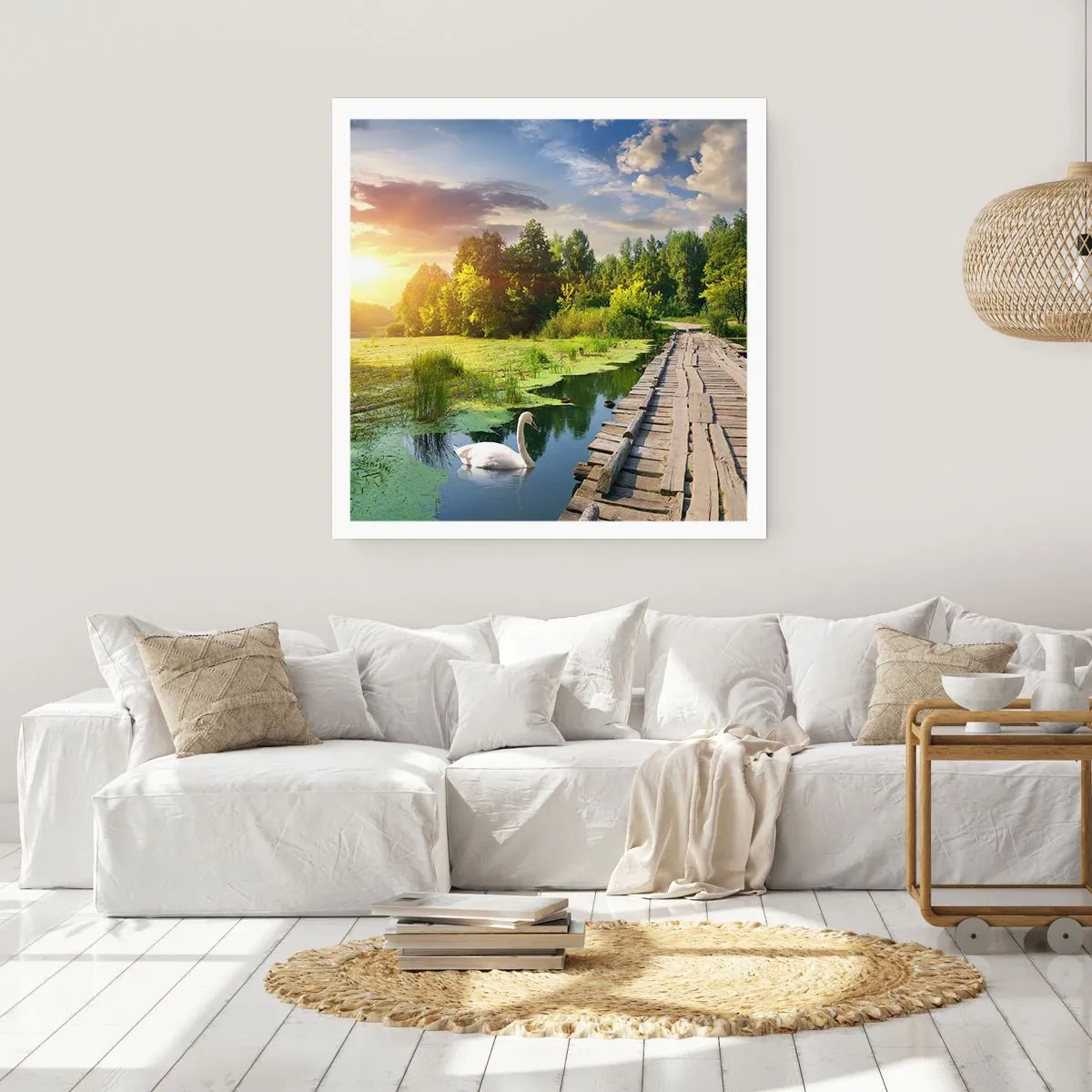 Poster - Sommer, Sommer überall - 30x30 cm
