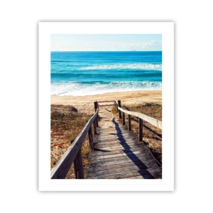 Poster - Lauf! - 40x50 cm