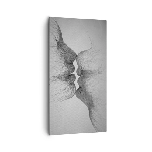 Bild auf Leinwand - Leinwandbild - Kuss des Windes - 55x100 cm